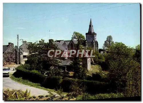 Cartes postales moderne Canihuel Eglise et vue generale