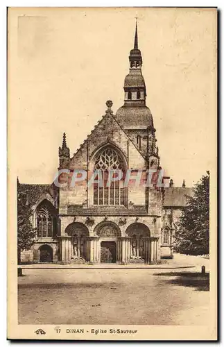 Cartes postales Dinan Eglise St Sauveur