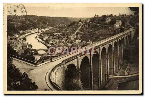 Cartes postales Bretagne Dinan Le Viaduc de Lanvallay et la Vallee de la Rance