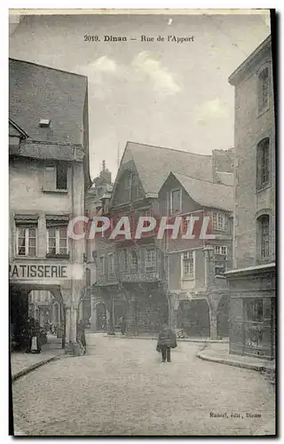 Cartes postales Dinan Rue de Apport