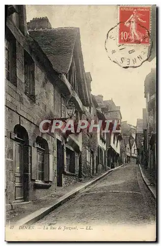 Cartes postales Dinan la Rue de Jerzual