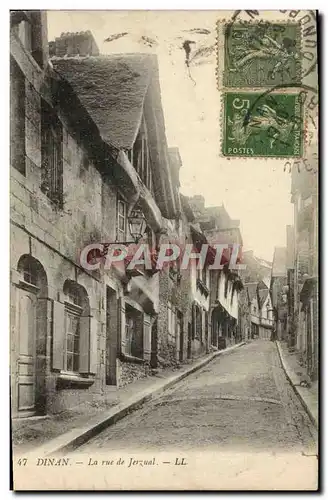 Cartes postales Dinan La Rue de Jerzual