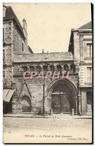 Cartes postales Dinan Le Portail du Petit Seminaire