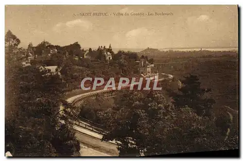 Ansichtskarte AK Saint Brieuc Vallee du Gouedic Les boulevards