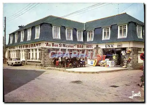 Cartes postales moderne Hillion Hotel Restaurant Au Bon St Nicolas et la libre service