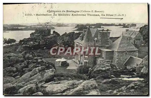 Cartes postales Habitation du Maestro Ambroise Thomas Ile Illiec