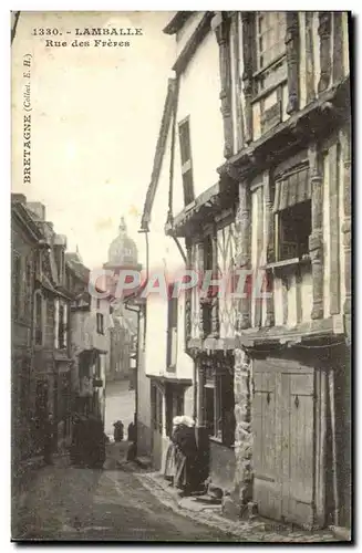 Cartes postales Lamballe Rue des Freres