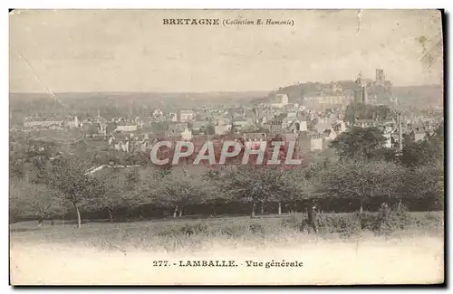 Cartes postales Lamballe Vue Generale