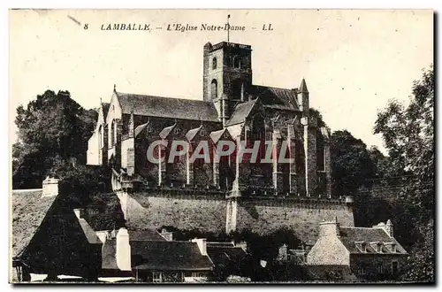 Cartes postales Lamballe L&#39Eglise Notre Dame