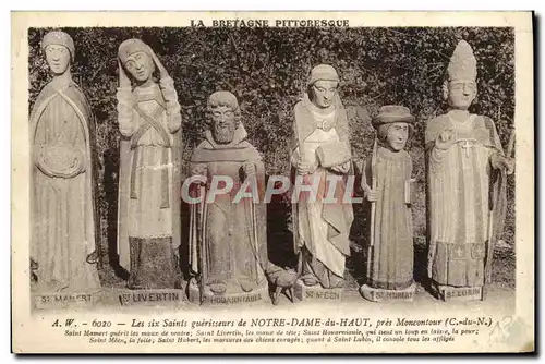 Cartes postales Les six Saints guerisseurs de Notre Dame du Haut pres Montoncourt