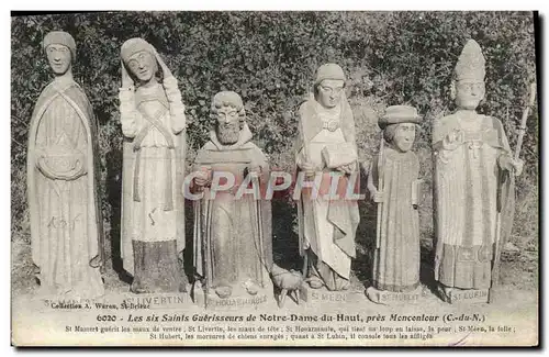 Cartes postales Les Six Saints Guerisseurs de Notre Dame du Haut Moncontour