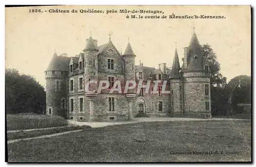 Ansichtskarte AK Chateau du Quelenec pres Mur de Bretagne M le Comte Keranflec Kernezne