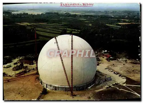 Cartes postales moderne Pleumeur Bodou Le radome en matiere plastique