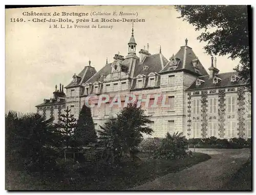 Ansichtskarte AK Chateaux De Bretagne Chef Du Bois Pres La Roche Derrien a M L Le provost de launay