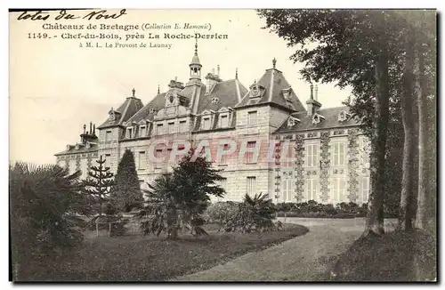 Cartes postales Chateaux De Bretagne Chef Du Bois Pres La Roche Derrien a M Le Provost de Launay