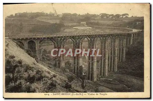 Cartes postales Saint Brieuc Viaduc De Toupin