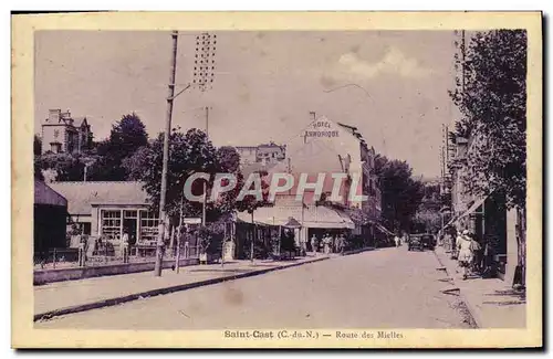 Cartes postales Saint Cast Route Des Mielles