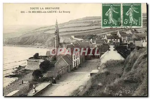 Ansichtskarte AK Toute La Breatagne St Michel En Greve Le Bourg