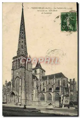 Cartes postales Treguier La Cathedrale