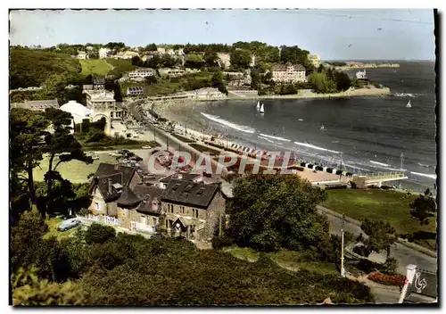 Cartes postales moderne Perros Guirec Vue Sur La Plage De Trestraou