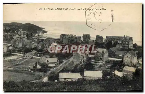 Ansichtskarte AK Le Val Andre La Plage Et Les Villas