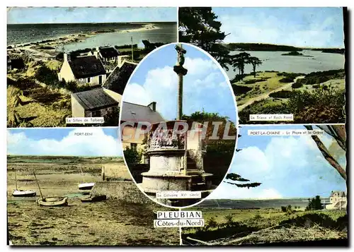 Cartes postales moderne Pleubian Le sillon de Talberg Le Trieux et Roch Rond Calvaire