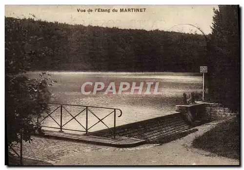 Cartes postales Martinet Vue de L&#39Etang du