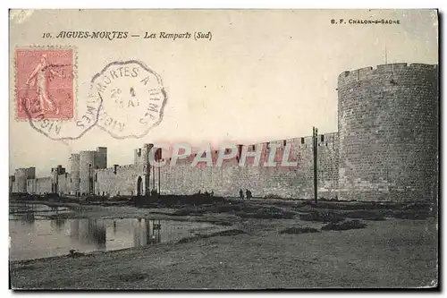 Cartes postales Algues Mortes Les Remparts