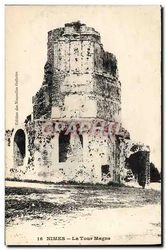 Cartes postales Nimes La Tour Magne