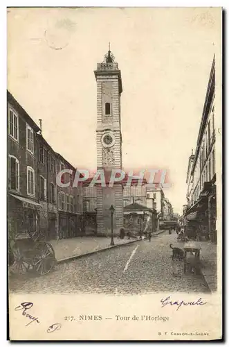 Cartes postales Nimes Tour De l&#39Horloge