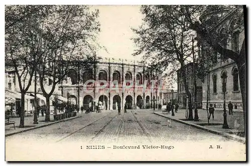 Cartes postales Nimes Boulevard Victor Hugo