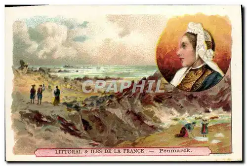 Image Littoral Et Iles de La France Penmarck Folklore