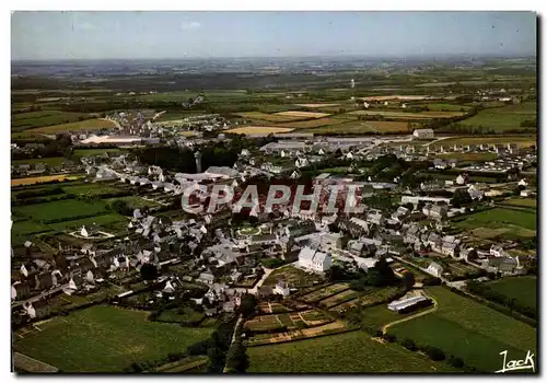 Moderne Karte Couleurs De Bretagne Pleyber Christ Vue Generale