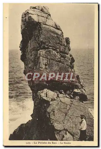 Ansichtskarte AK La Pointe Du Raz Le Menhir