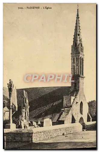 Cartes postales Plozevet L&#39Eglise