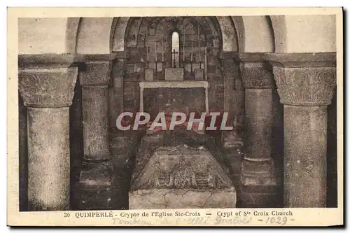 Cartes postales Quimperle Crypte de l'Eglise Ste Croix