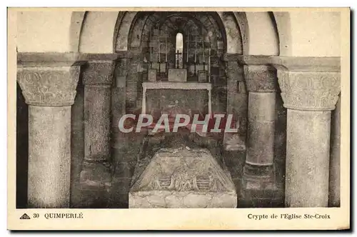 Cartes postales Quimperle Crypte de l&#39Eglise Ste Croix