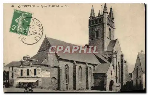 Cartes postales Quimperle Eglise Saint Michel