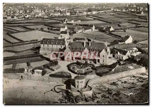 Moderne Karte Maison de Repos Saint Luc Roscoff vue Aerienne