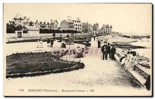 Cartes postales Roscoff Boulevard Carnot