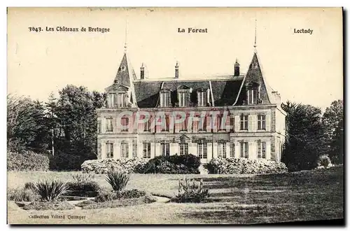 Cartes postales Les Chateaux de Bretagne La Forest Loctady