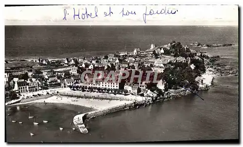 Cartes postales moderne Locquirec Vue Generale aerienne