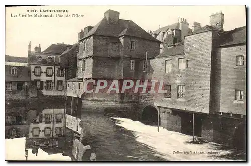 Cartes postales Landerneau Les Vieilles Maisons du pont de l&#39Elorn