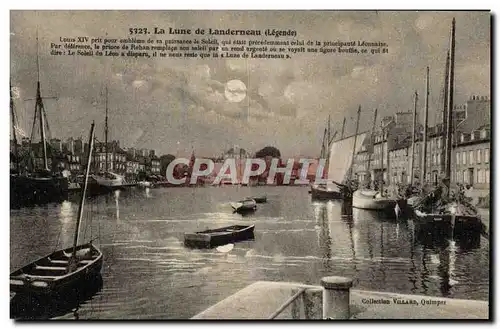 Cartes postales La Lune de Landerneau Bateaux