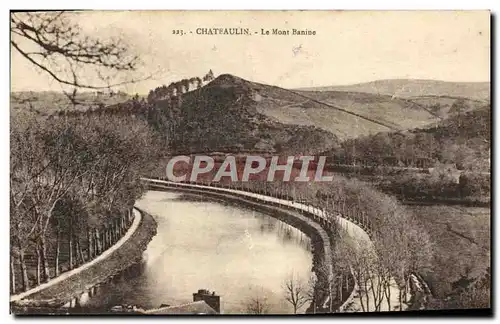 Ansichtskarte AK Chateaulin Le Mont Banine
