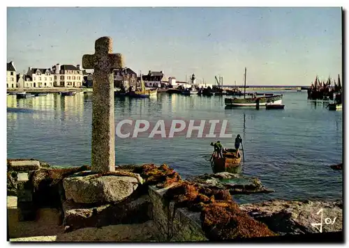 Cartes postales moderne Le Guilvinec Un coin du Port vers Lechiagat