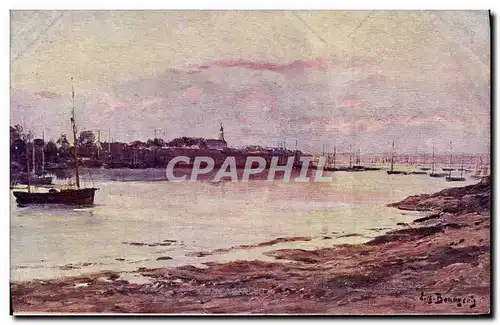 Cartes postales Les Sites de France par Eug Bourgeois Concarneau