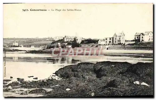 Cartes postales Concarneau La Plage des Sables Blancs