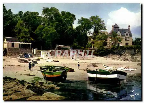 Cartes postales moderne Bretagne En Couleurs Beg Meil La Plage de la Cale