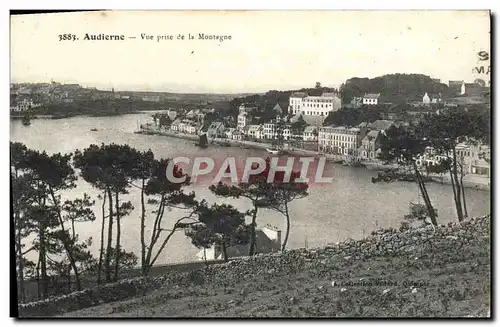 Cartes postales Audierne Vue prise de la Montagne